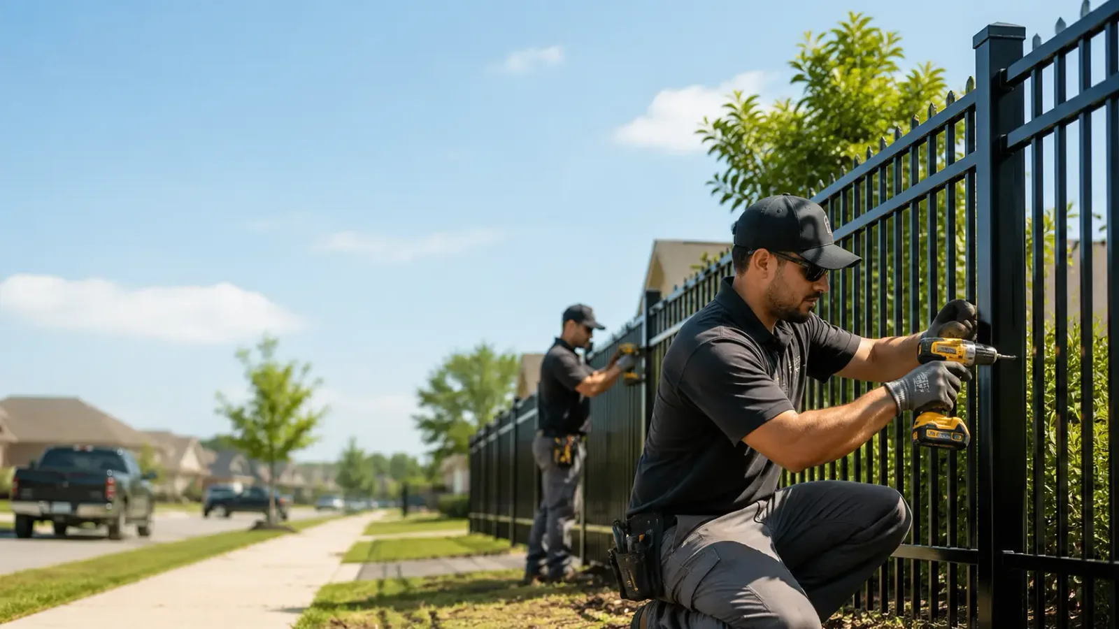 Metal Fence Installation in Liberty Hill, TX